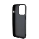 Karl Lagerfeld 3D Rubber Karl and Choupette Apple iPhone 13 Pro (6.1) hátlapvédő tok fekete (KLHCP14XSNCHBCK)