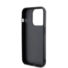   Karl Lagerfeld 3D Rubber Karl and Choupette Apple iPhone 13 Pro (6.1) hátlapvédő tok fekete (KLHCP14XSNCHBCK)