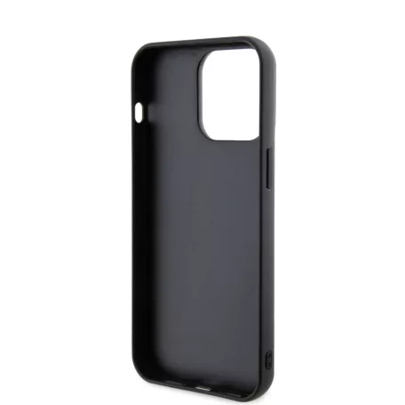 Karl Lagerfeld 3D Rubber Karl and Choupette Apple iPhone 13 Pro Max (6.7) hátlapvédő tok fekete (KLHCP13X3DRKCNK)