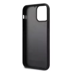   Karl Lagerfeld 3D Rubber Karl and Choupette Apple iPhone 12 / 12 Pro 2020 (6.1) hátlapvédő tok fekete (KLHCP12M3DRKCNK)