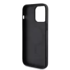 Guess Apple iPhone 15 Pro Max (6.7) PU 4G Stripe MagSafe hátlapvédő tok szürke (GUHMP15XG4GLGR)