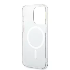   Guess Apple iPhone 15 Pro (6.1) IML 4G MagSafe hátlapvédő tok fekete (GUHMP15LH4STK)