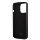 Karl Lagerfeld Liquid Silicone Ikonik NFT Apple iPhone 15 Pro Max (6.7) hátlapvédő tok fekete (KLHCP15XSNIKBCK)
