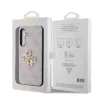 Guess Samsung S711 Galaxy S23 FE (2023) Silicone Metal Logo hátlapvédő tok pink (GUHCS23FE4GMGPI)