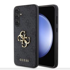   Guess PU 4G Metal Logo Samsung S926 Galaxy S24 Plus (2024) hátlapvédő tok szürke (GUHCS24M4GMGGR)