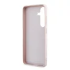 Guess Samsung S921 Galaxy S24 (2024) PU 4G Metal Logo hátlapvédő tok pink (GUHCP15X4GMGPI)