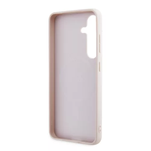 Guess Samsung S928 Galaxy S24 Ultra (2024) PU 4G Metal Logo hátlapvédő tok pink (GUHCP15X4GMGPI)
