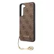 Guess 4G Charms Samsung S926 Galaxy S24 Plus (2024) hátlapvédő tok barna (GUHCS24MGF4GBR)