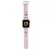Karl Lagerfeld Karl and Choupette Head Apple Watch 42/44/45/46/49 mm óraszíj pink (KLAWLSLKCNP)