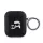 Karl Lagerfeld Embossed Karl and Choupette Heads Apple AirPods 1/2 PU tok fekete (KLA2PGKCPK)