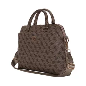  Guess PU 4G Triangle Logo Notebook táska 13 / 14 / 15" barna (GUCB15P4DPTW)