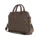 Guess PU 4G Triangle Logo Notebook táska 13 / 14 / 15" barna (GUCB15P4DPTW)