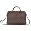 Guess PU 4G Triangle Logo Notebook táska 13 / 14 / 15" barna (GUCB15P4DPTW)