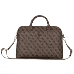   Guess PU 4G Triangle Logo Notebook táska 13 / 14 / 15" barna (GUCB15P4DPTW)