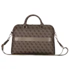 Guess PU 4G Triangle Logo Notebook táska 13 / 14 / 15" barna (GUCB15P4DPTW)
