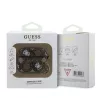 Guess 4G Peony Charm Apple Airpods 3 PC/PU tok fekete (GUA3P4RPEW)