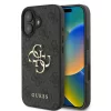 Guess PU 4G Metal Logo Apple iPhone 16 Plus (6.7) hátlapvédő tok szürke (GUHCP16M4GMGGR)