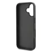 Guess PU 4G Metal Logo Apple iPhone 16 Pro (6.3) hátlapvédő tok szürke (GUHCP16L4GMGGR)
