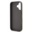 Guess Apple iPhone 16 Plus (6.7) PU 4G Metal Logo hátlapvédő tok barna (GUHCP16M4GMGBR)
