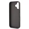 Guess Apple iPhone 16 Pro (6.3) PU 4G Metal Logo hátlapvédő tok barna (GUHCP16L4GMGBR)
