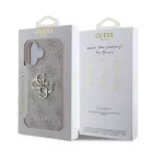 Guess Apple iPhone 16 Plus (6.7) PU 4G Metal Logo hátlapvédő tok pink (GUHCP16M4GMGPI)