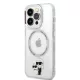Karl Lagerfeld IML Karl and Choupette MagSafe Apple iPhone 16 hátlapvédő tok átlátszó (KLHMP16SHNKCIT)