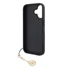 Guess 4G Charms Apple iPhone 16 Plus (6.7) hátlapvédő tok szürke (GUHCP16MGF4GCK)