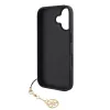 Guess 4G Charms Apple iPhone 16 Pro Max (6.9) hátlapvédő tok szürke (GUHCP16XGF4GCK)