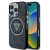 Guess Apple iPhone 16 Pro Max (6.9) IML 4G MagSafe hátlapvédő tok fekete (GUHMP16LHG4PRTGK)