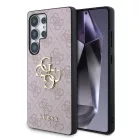 Guess Samsung S938 Galaxy S25 Ultra PU 4G Metal Logo hátlapvédő tok pink (GUHCS25L4GMGPI)
