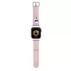 Karl Lagerfeld Karl Head Apple Watch 38 / 40 / 41 mm óraszíj pink (KLAWMSLKNP)