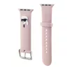Karl Lagerfeld Karl Head Apple Watch 42 / 44 / 45 / 46 / 49 mm óraszíj pink (KLAWLSLKNP)