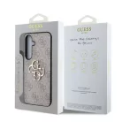 Guess Samsung S931 Galaxy S25 PU 4G Metal Logo hátlapvédő tok pink (GUHCS25S4GMGPI)
