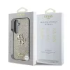 Guess PU Fixed Glitter 4G Metal Logo Samsung S931 Galaxy S25 hátlapvédő tok arany (GUHCS25SHG4SGD)