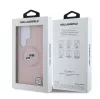 Karl Lagerfeld Liquid Silicone K&CH Heads Samsung S931 Galaxy S25 MagSafe hátlapvédő tok pink (KLHMS25SSKCHTCP)
