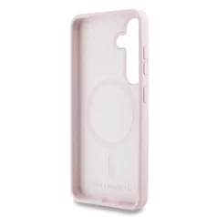   Karl Lagerfeld IML K&CH Heads MagSafe Samsung S936 Galaxy S25 Plus hátlapvédő tok pink (KLHMS25MSKCHTCP)