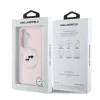 Karl Lagerfeld IML K&CH Heads MagSafe Samsung S936 Galaxy S25 Plus hátlapvédő tok pink (KLHMS25MSKCHTCP)