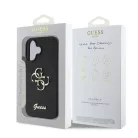Guess PU Fixed Glitter Apple iPhone 16e / 17e (6.1) hátlapvédő tok fekete (GUHCPSE4HG4SGK)