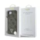 Guess PU Leather Colored Ring MagSafe Apple iPhone 16e (6.1) hátlapvédő tok barna (GUHMPSE4G4GFRW)