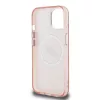Karl Lagerfeld IML K&CH Heads MagSafe Apple iPhone 16 (6.1) hátlapvédő tok pink (KLHMP16SHMKBKCHP)