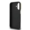 Guess PU Grained 4G Stand Apple iPhone 16 (6.1) hátlapvédő tok fekete (GUHCP16SPCS4GSK)
