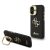 Guess PU Grained 4G Stand Apple iPhone 16 Pro Max (6.9) hátlapvédő tok fekete (GUHCP16XPCS4GSK)