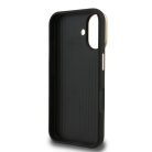 Guess PU Grained 4G Stand Apple iPhone 16 Pro Max (6.9) hátlapvédő tok fekete (GUHCP16XPCS4GSK)