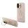 Guess PU Grained 4G Stand Apple iPhone 16 Pro (6.3) hátlapvédő tok pink (GUHCP16LPCS4GSP)