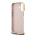Guess PU Grained 4G Stand Apple iPhone 16 Pro (6.3) hátlapvédő tok pink (GUHCP16LPCS4GSP)