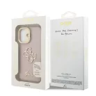 Guess PU Grained 4G Stand Apple iPhone 16 Pro (6.3) hátlapvédő tok pink (GUHCP16LPCS4GSP)