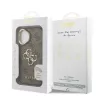 Guess PU 4G Metal Logo Stand Apple iPhone 16 Pro Max (6.9) hátlapvédő tok barna (GUHCP16XPCS4GP4W)