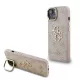 Guess PU 4G Metal Logo Stand Apple iPhone 16 Pro Max (6.9) hátlapvédő tok pink (GUHCP16XPCS4GP4P)