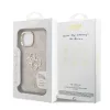 Guess PU 4G Metal Logo Stand Apple iPhone 15 (6.1) hátlapvédő tok pink (GUHCP15SPCS4GP4P)