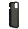 Guess PU Leather MagSafe Apple iPhone 13 hátlapvédő tok fekete (GUHMP13MP4GREGSK)